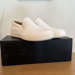 White Slip On Sneakers